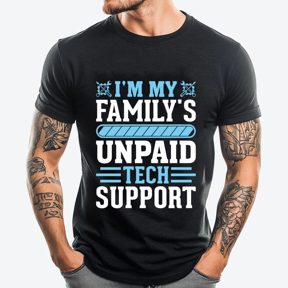 Футболка с принтом I M My Family Unpaid Tech Support, компьютерный инженер, мужская рубашка, размер ЕС, День матери
Футболка с принтом I M My Family Unpaid Tech Support, компьютерный инженер, мужская рубашка, размер ЕС, День матери