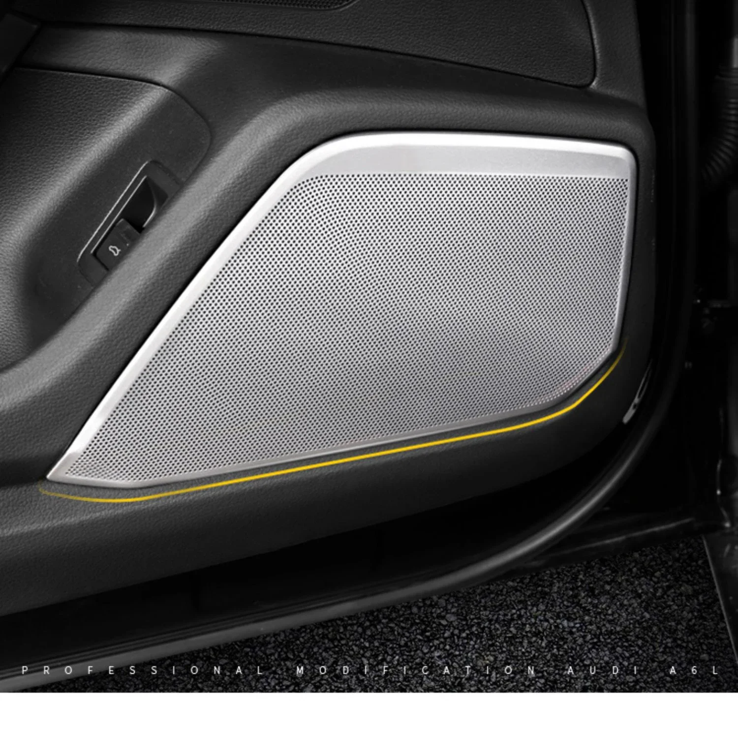 Stainless Steel Car Interior Door Audio Sound Speaker Cover Panel for Audi A6 2019 2020 2021 2022 2023 2024 A7 Accessories Kit
Stainless Steel Car Interior Door Audio Sound Speaker Cover Panel for Audi A6 2019 2020 2021 2022 2023 2024 A7 Accessories Kit