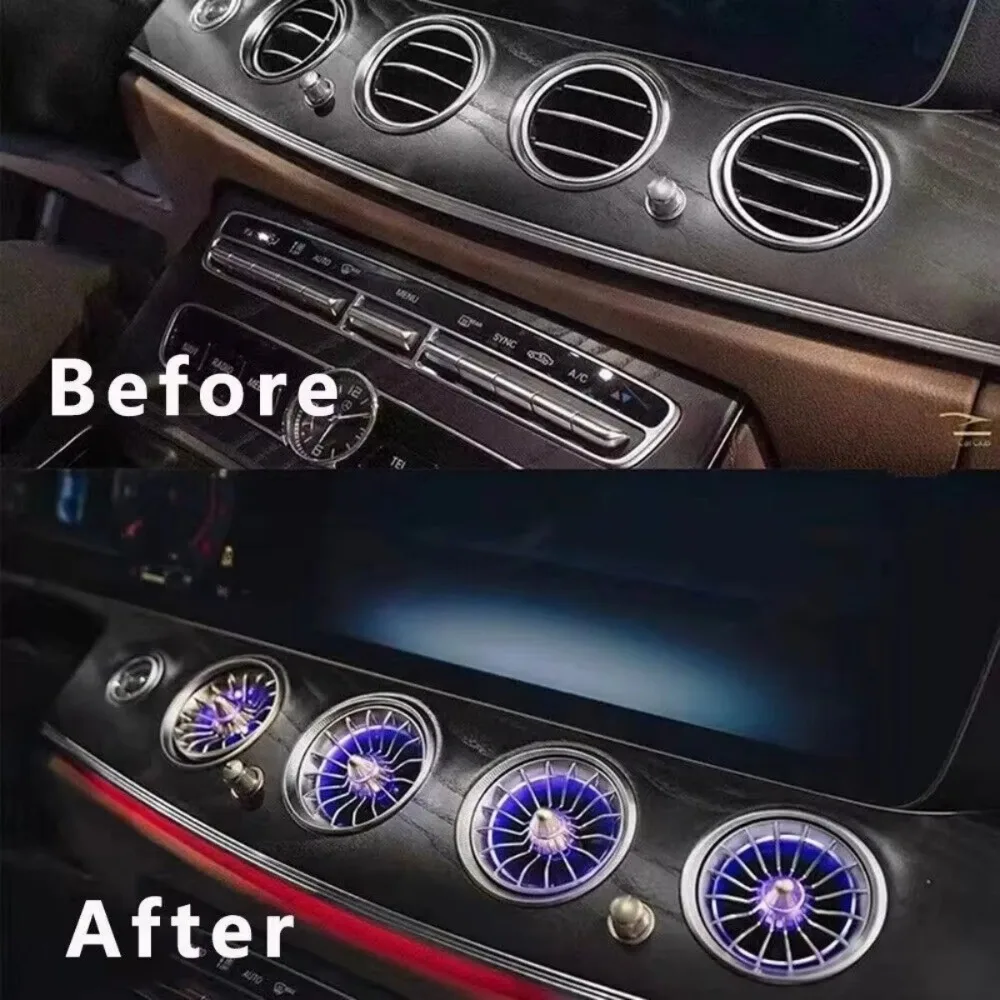 Для Mercedes-Benz E-Class W213 2016-2022: Премиальный турбинный воздуховод в стиле EQS с 64-цветной регулируемой светодиодной подсветкой
Для Mercedes-Benz E-Class W213 2016-2022: Премиальный турбинный воздуховод в стиле EQS с 64-цветной регулируемой светодиодной подсветкой