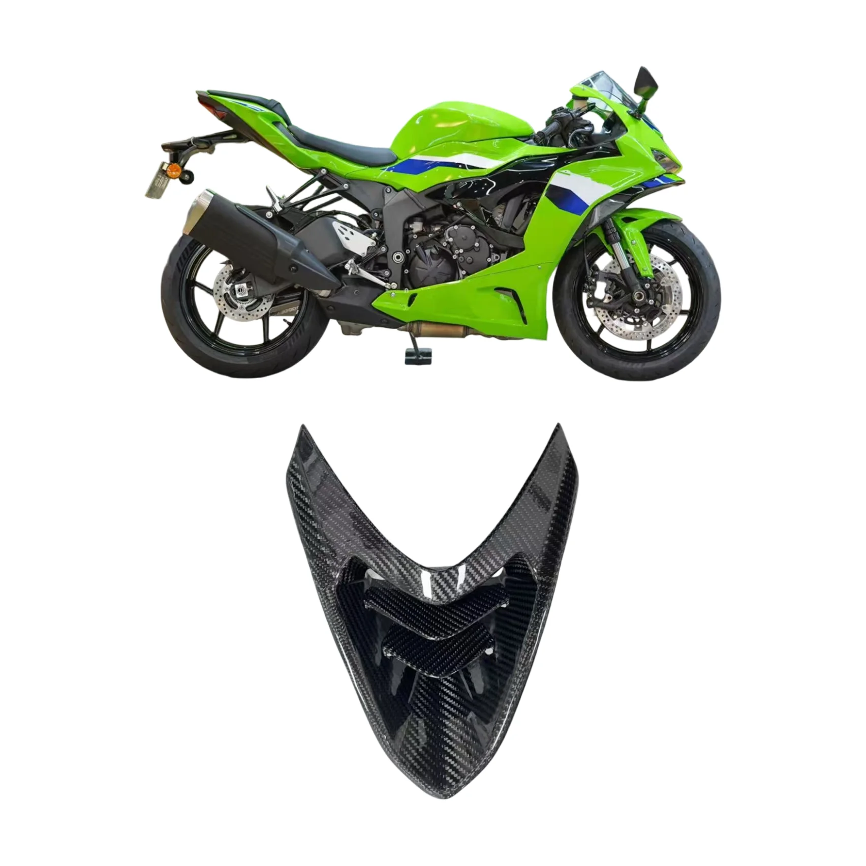 ZX-6R 636 Carbon Fiber Front Fairing Intake Port Stamped Port Cover Housing Guard Plate Compatible with Kawasaki Ninja ZX 6R/6RR
ZX-6R 636 Carbon Fiber Front Fairing Intake Port Stamped Port Cover Housing Guard Plate Compatible with Kawasaki Ninja ZX 6R/6RR
