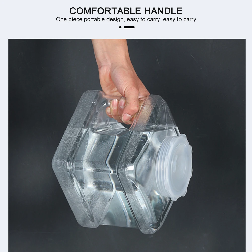 5L Water Can Bucket Food Grade PC Water Container Water Storage Bucket Outdoor Water Jug for Hiking Car Driving
5L Water Can Bucket Food Grade PC Water Container Water Storage Bucket Outdoor Water Jug for Hiking Car Driving