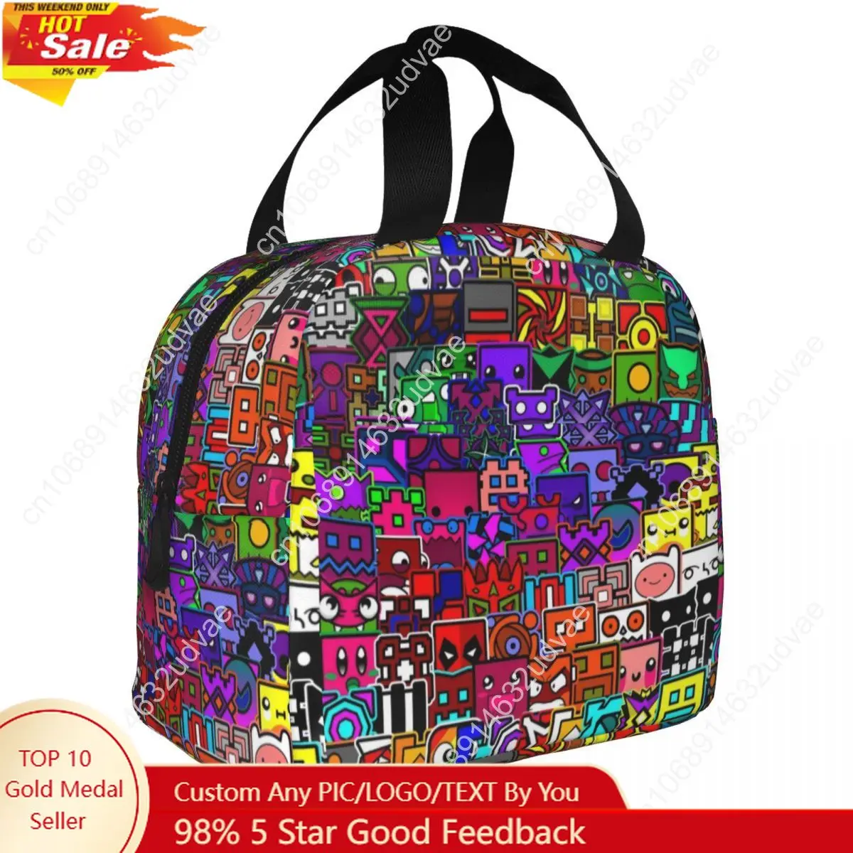 Geometry Gaming Dash Insulated Lunch Bag Leakproof Cube Box Lunch Container Cooler Bag Tote Lunch Box Travel Food Storage Bags 
Geometry Gaming Dash Insulated Lunch Bag Leakproof Cube Box Lunch Container Cooler Bag Tote Lunch Box Travel Food Storage Bags