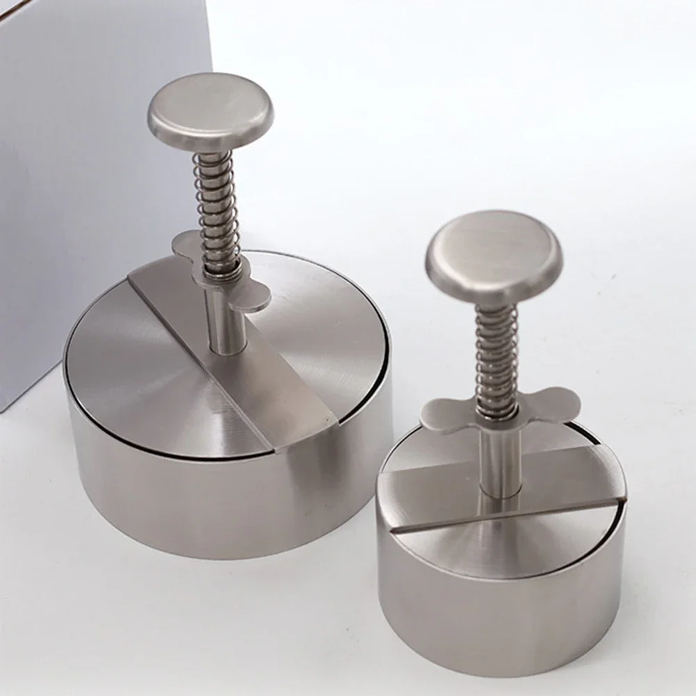Hot Manual Hamburger Patty Maker Press 304 Stainless Steel Non-Stick Round Manual Rice Ball Mold Kitchen Beef BBQ Accesory
Hot Manual Hamburger Patty Maker Press 304 Stainless Steel Non-Stick Round Manual Rice Ball Mold Kitchen Beef BBQ Accesory