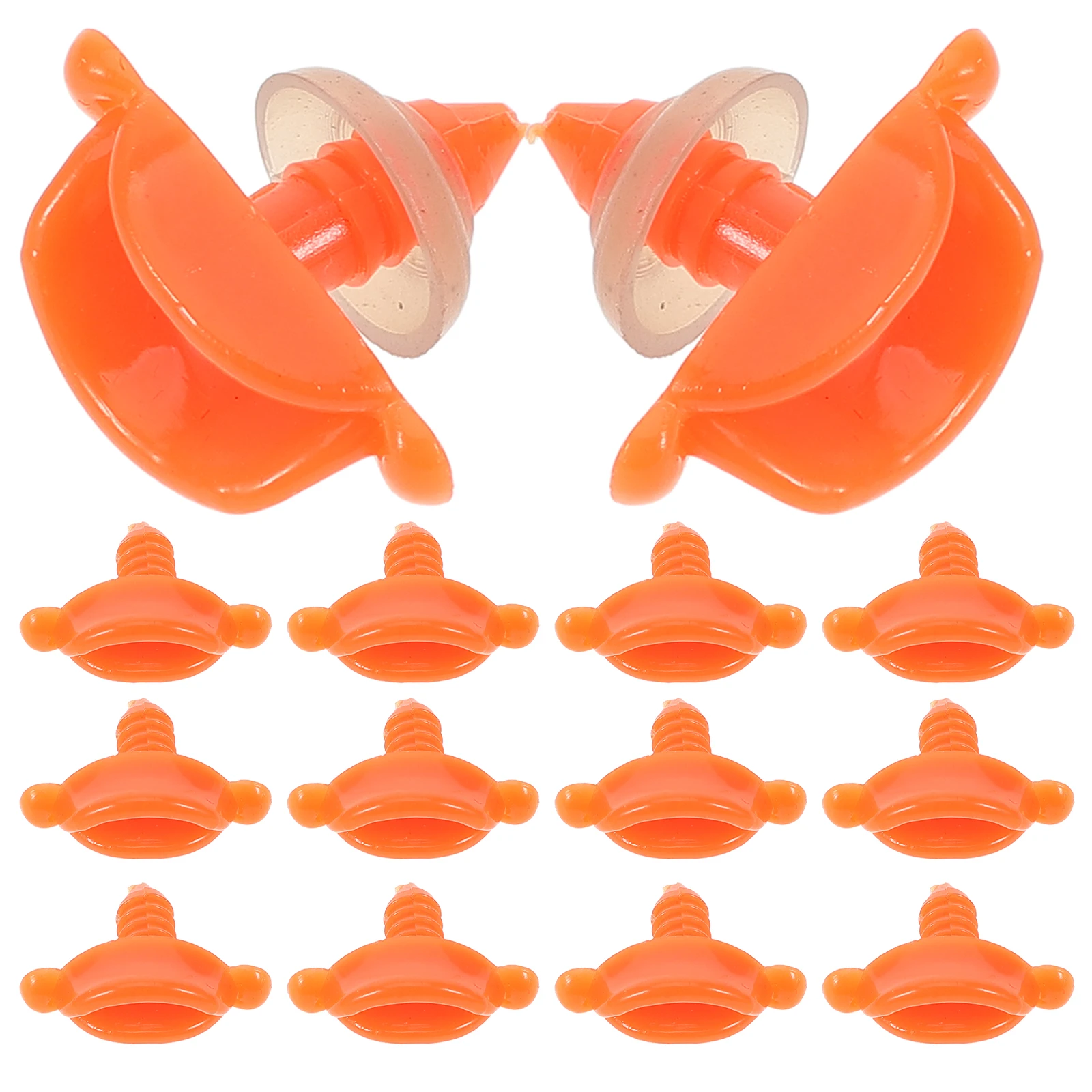 50 Pcs Duck Mouth Toys Accessories 25MM Threaded Beak Craft DIY Plastic Animal Mouth Pieces Inserts Mini Decorations
50 Pcs Duck Mouth Toys Accessories 25MM Threaded Beak Craft DIY Plastic Animal Mouth Pieces Inserts Mini Decorations