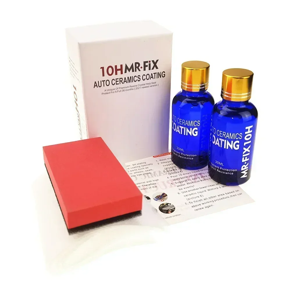 Керамическое покрытие для автомобиля, жидкое гидрофобное покрытие для защиты краски от царапин, 30 мл, 10H, 2 шт.
Керамическое покрытие для автомобиля, жидкое гидрофобное покрытие для защиты краски от царапин, 30 мл, 10H, 2 шт.