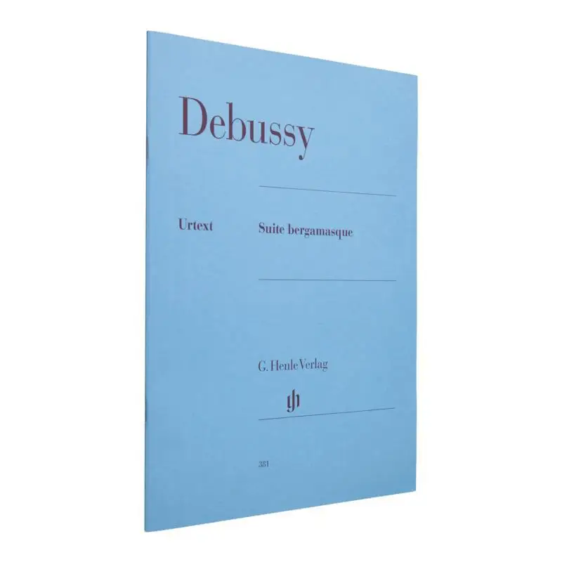 HN381 Debussy Suite Bergamasque Heinemann ErnstGnter G Henle Verlag 9790201803814 Book
HN381 Debussy Suite Bergamasque Heinemann ErnstGnter G Henle Verlag 9790201803814 Book