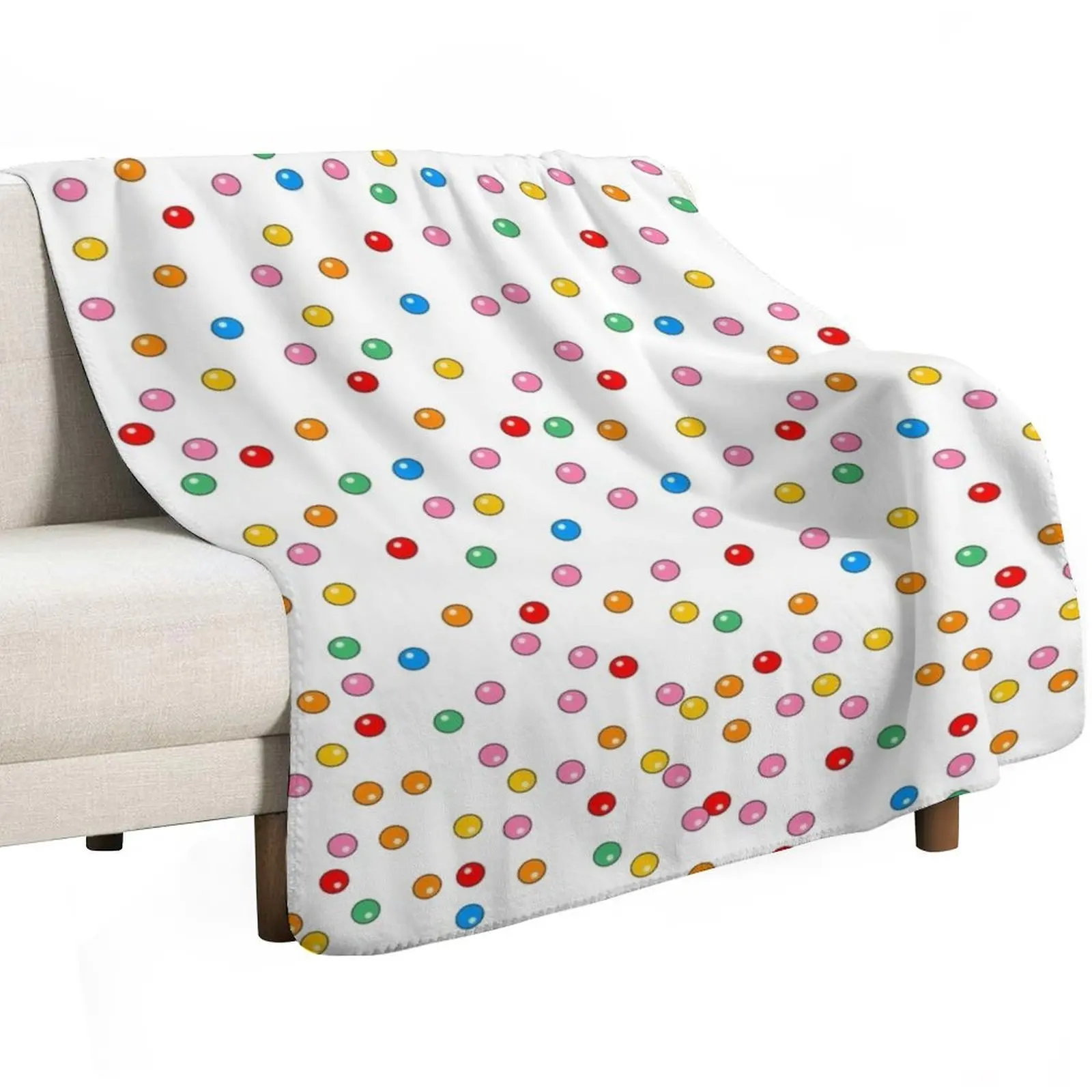 Rainbow Gumballs White Throw Blanket Blankets Sofas Of Decoration Single Decorative Throw Blankets
Rainbow Gumballs White Throw Blanket Blankets Sofas Of Decoration Single Decorative Throw Blankets