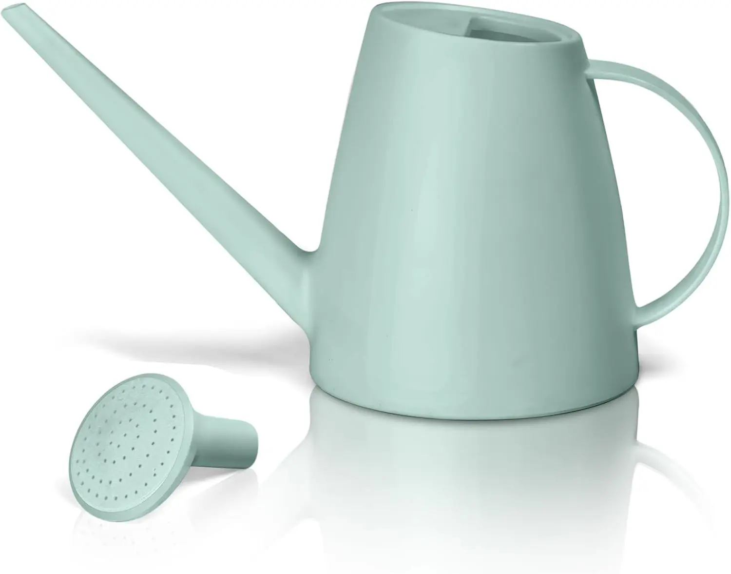 Plastic Watering Can for Indoor Plants, 1/2 Gallon Light Green with Long Spout for Precise Watering
Plastic Watering Can for Indoor Plants, 1/2 Gallon Light Green with Long Spout for Precise Watering