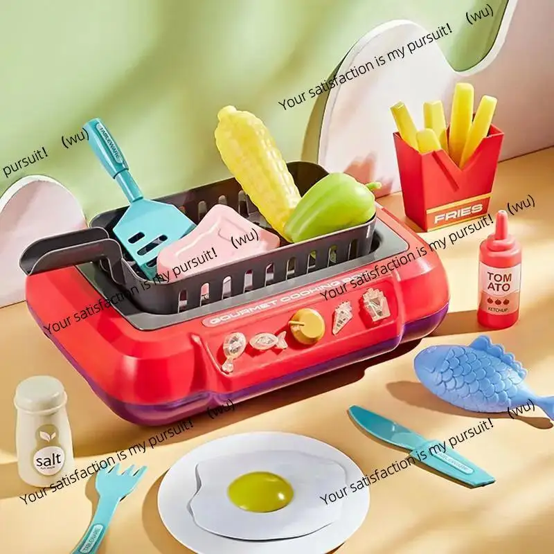 DIY Kitchen Cooking toy Set with 20pcs Multi-functional Induction Children's Play House Food Toys for Parent-child fuuny Gifts
DIY Kitchen Cooking toy Set with 20pcs Multi-functional Induction Children's Play House Food Toys for Parent-child fuuny Gifts