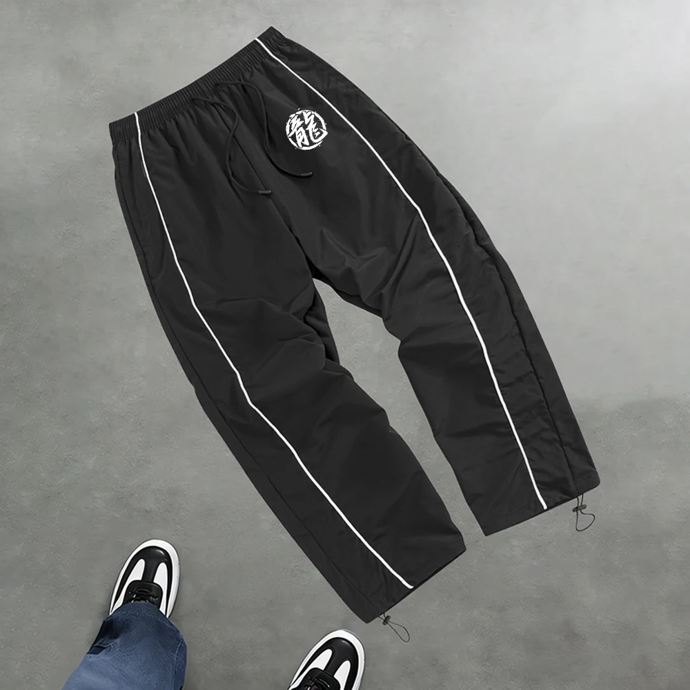 Men's Dragon Print Casual Trousers Spring Summer Fitness Training Pants Suitable For Daily Commute Side Striped Sports Pants
Men's Dragon Print Casual Trousers Spring Summer Fitness Training Pants Suitable For Daily Commute Side Striped Sports Pants