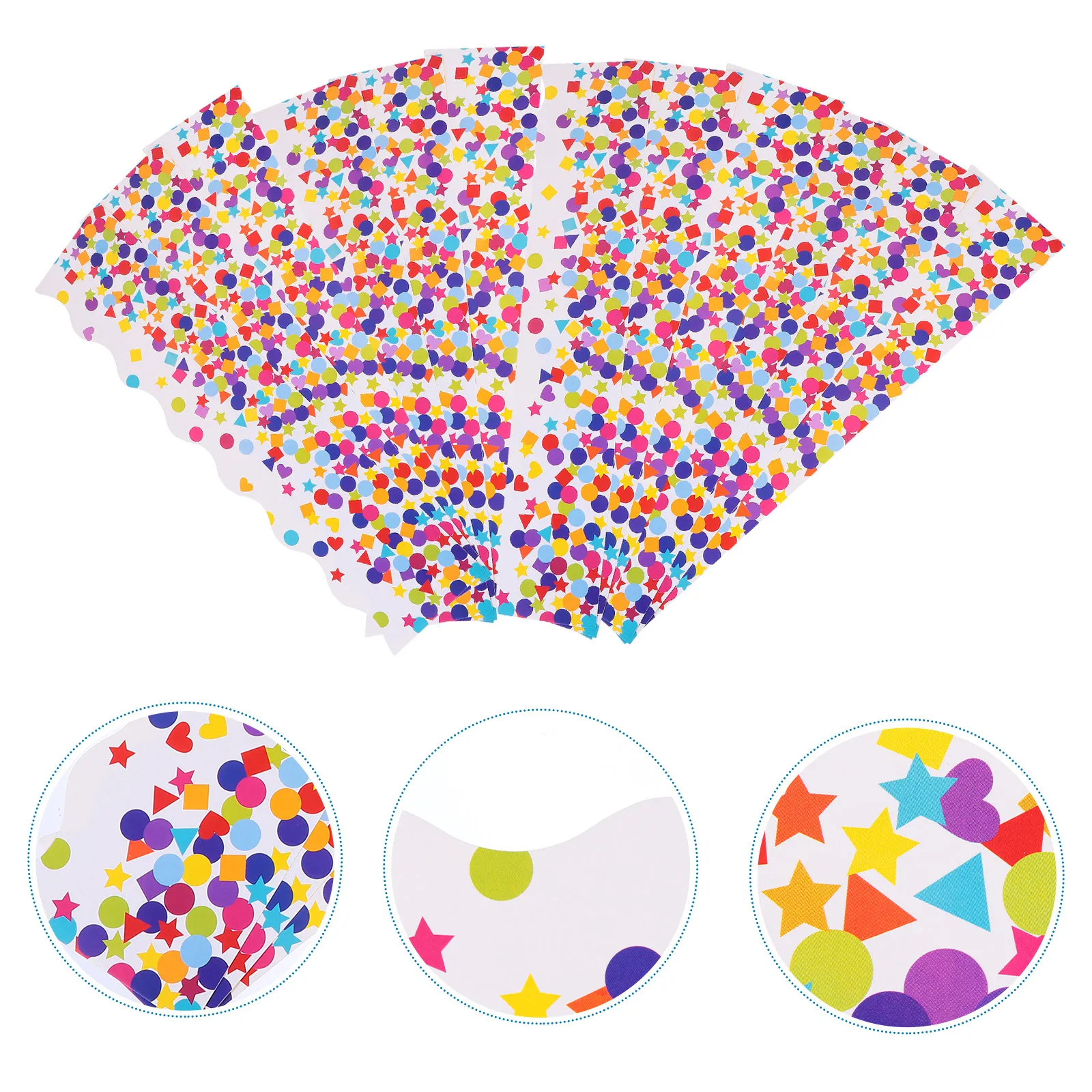 70Pcs Bulletin Board Border Stickers Blackboard Decorative Trim Self-Adhesive Scallop Design PVC Stickers for DIY Classroom
70Pcs Bulletin Board Border Stickers Blackboard Decorative Trim Self-Adhesive Scallop Design PVC Stickers for DIY Classroom