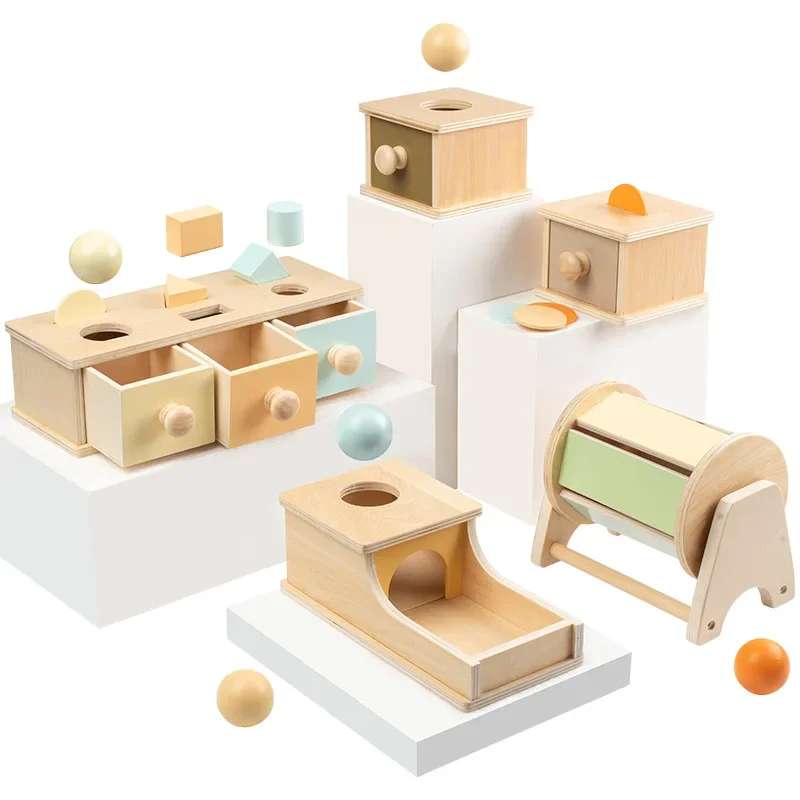 Montessori Baby Early Education Toys Colorful Wooden Throwing Coin Drawer Box Drum Training Baby Sensory Logic Teaching Aids
Montessori Baby Early Education Toys Colorful Wooden Throwing Coin Drawer Box Drum Training Baby Sensory Logic Teaching Aids