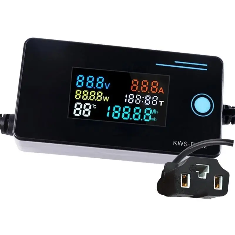 652F Многофункциональный измеритель мощности для зарядки электромобилей с дисплеем обнаружения температуры
652F Многофункциональный измеритель мощности для зарядки электромобилей с дисплеем обнаружения температуры