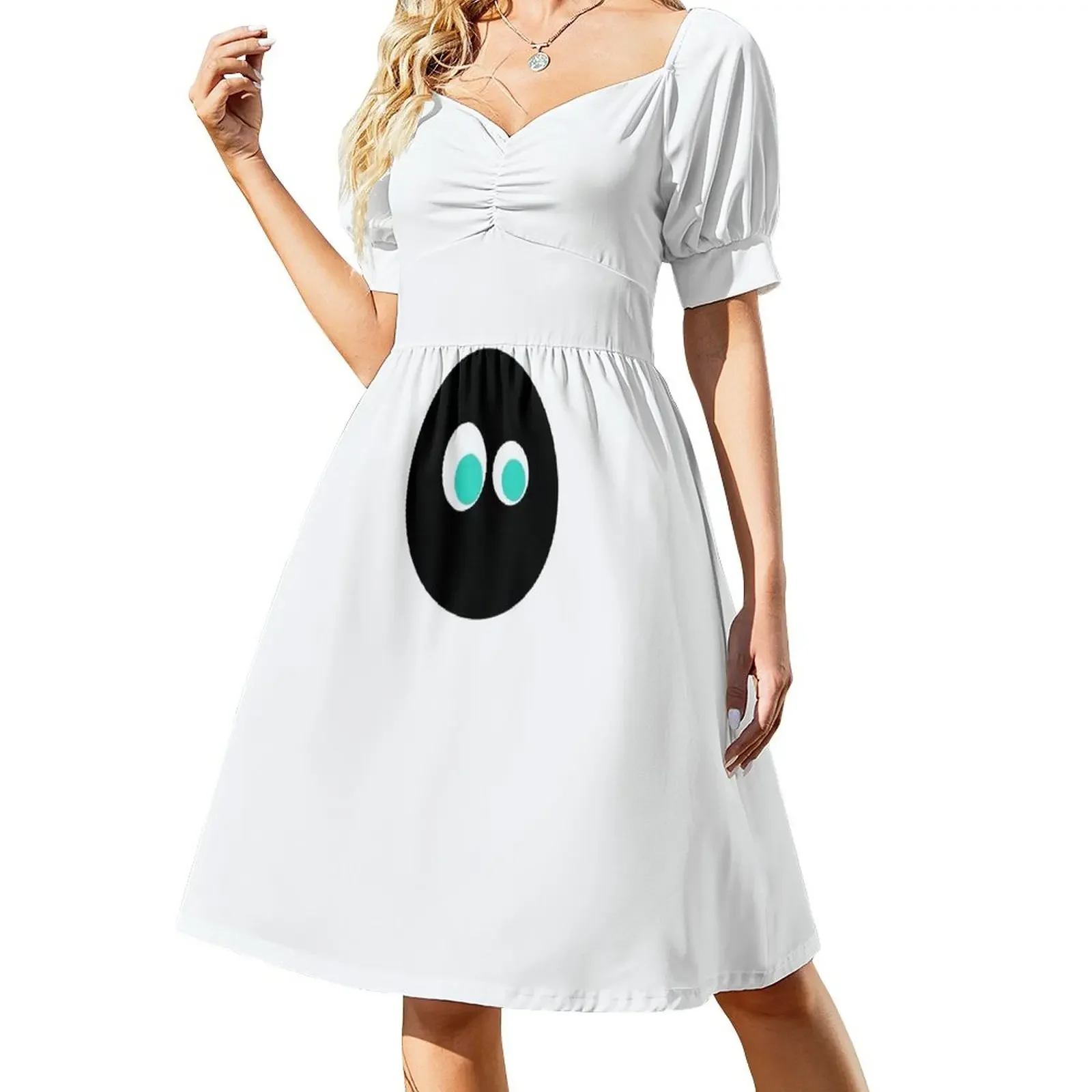 turquoise oogly eyes face Short-Sleeved Dress Summer skirt party dresses woman women party dresses
turquoise oogly eyes face Short-Sleeved Dress Summer skirt party dresses woman women party dresses