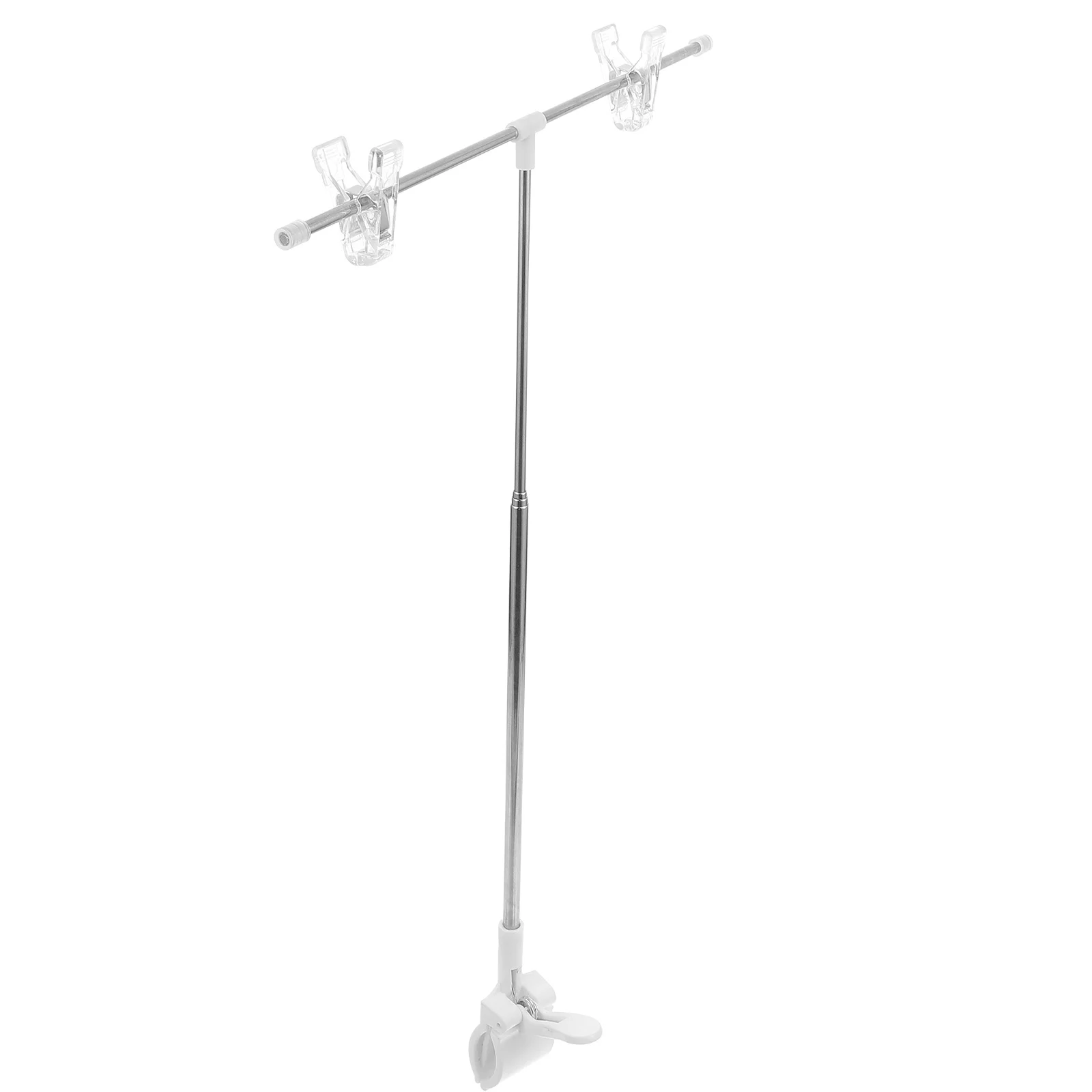 T-shaped Poster Holder Stainless Steel Display Rack Height Adjustable Stands for Advertising Sign Stand Show Retail Supermarket 
T-shaped Poster Holder Stainless Steel Display Rack Height Adjustable Stands for Advertising Sign Stand Show Retail Supermarket