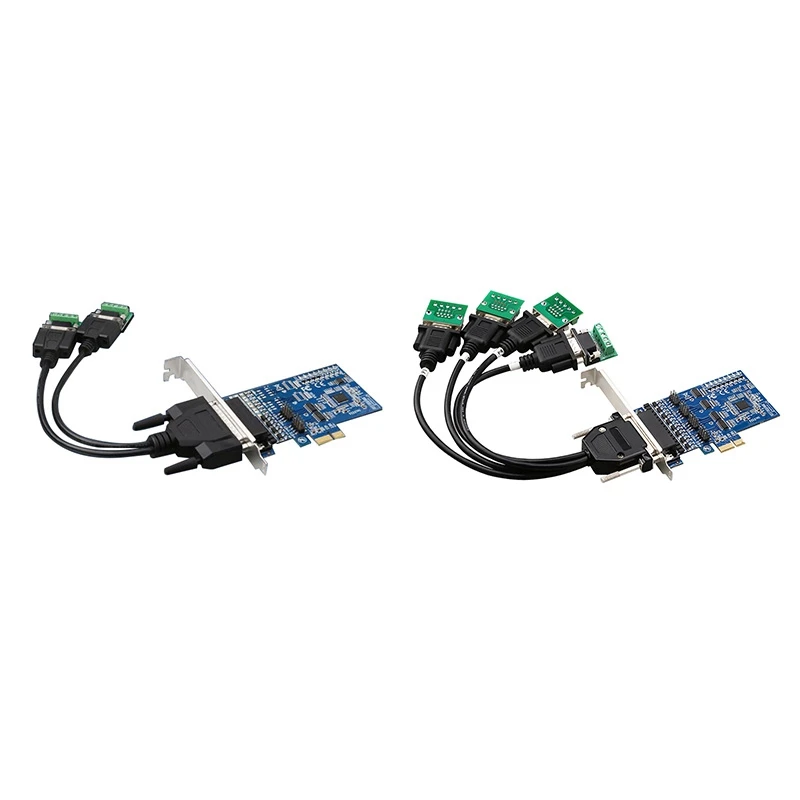 PCI-E To RS485/422 Expansion Card Industrial-Grade Serial Card Converter With Voltage Suppression Protector,2 Ports
PCI-E To RS485/422 Expansion Card Industrial-Grade Serial Card Converter With Voltage Suppression Protector,2 Ports