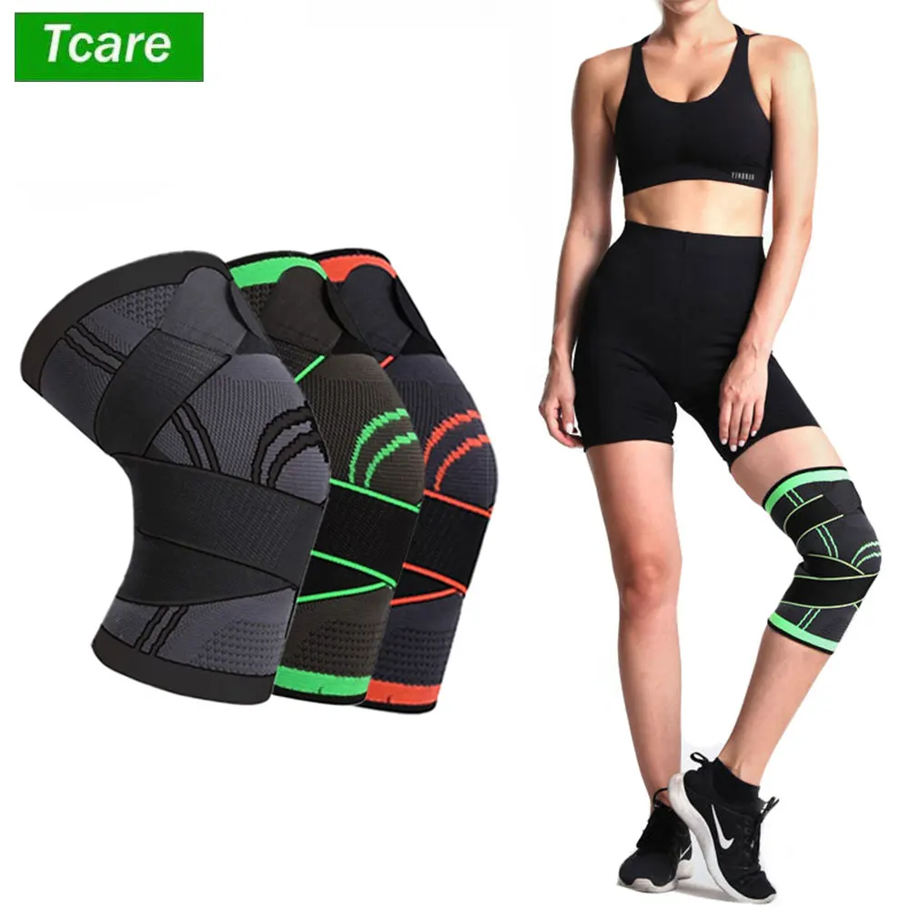 Tcare 1 PCS Elastic Nylon Sports Compression Knee Pads Sleeve for Sports Fitness Running Cycling Weightlift Gym Men and Women
Tcare 1 PCS Elastic Nylon Sports Compression Knee Pads Sleeve for Sports Fitness Running Cycling Weightlift Gym Men and Women