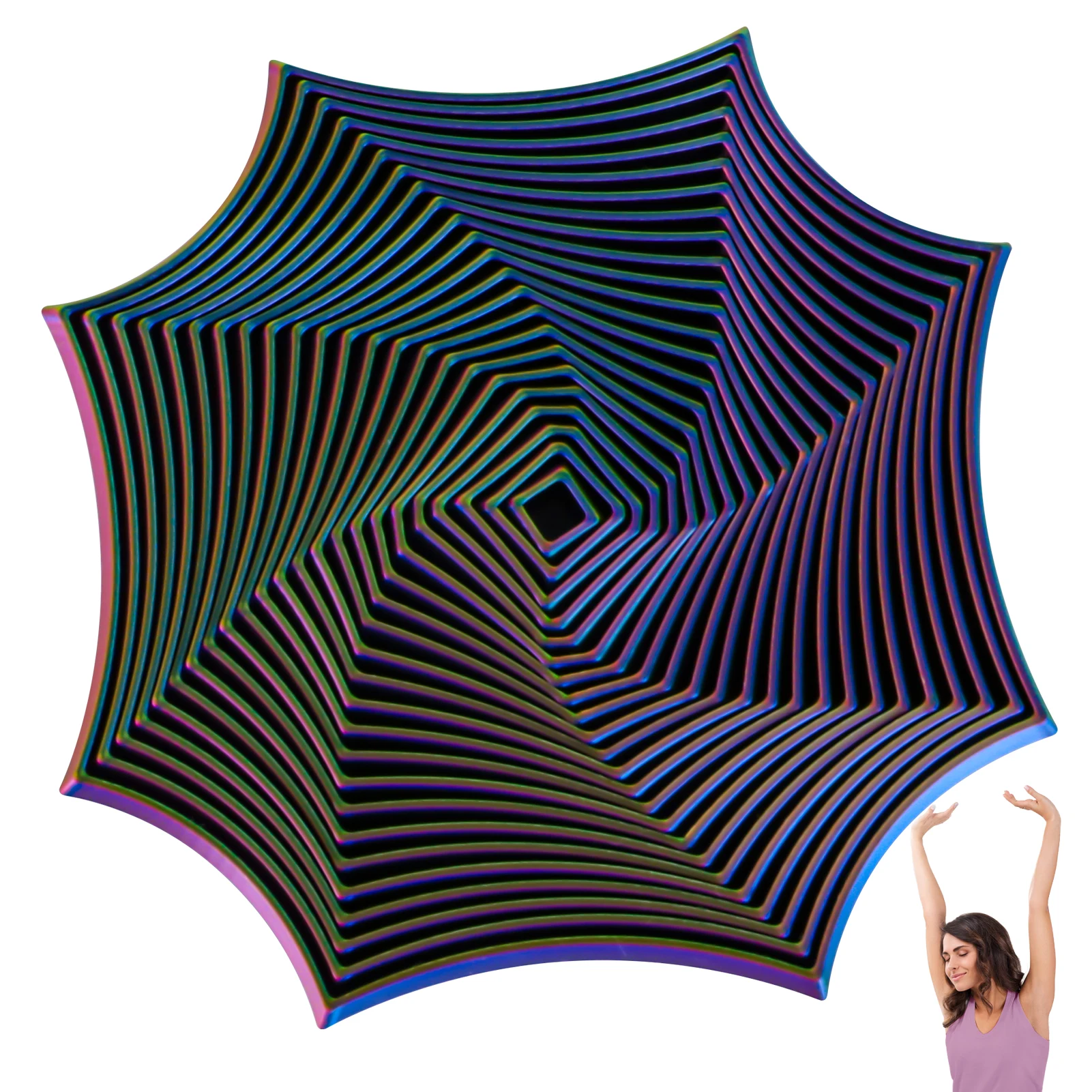 3D Printed Fractal Fidget Octagon, Portable Sensory Stress Relief Desk Toy for Kids and Adults, Anti-Anxiety Visual Focus Game
3D Printed Fractal Fidget Octagon, Portable Sensory Stress Relief Desk Toy for Kids and Adults, Anti-Anxiety Visual Focus Game