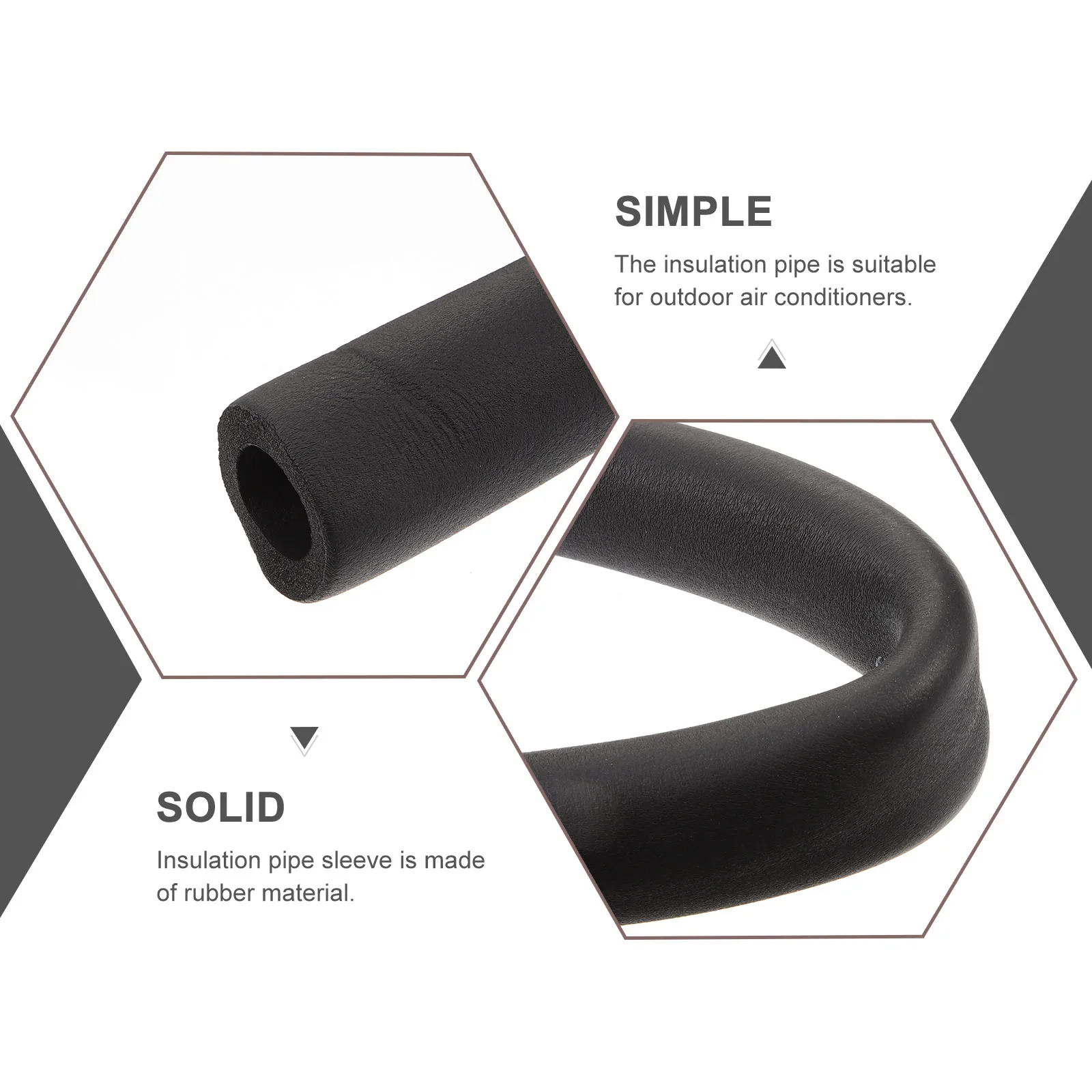 Insulation Cotton Pipe Sleeve Rubber Thermal Protection For Outdoor Ac Solar Water Lines Freezing Prevention Insulation Tubing
Insulation Cotton Pipe Sleeve Rubber Thermal Protection For Outdoor Ac Solar Water Lines Freezing Prevention Insulation Tubing