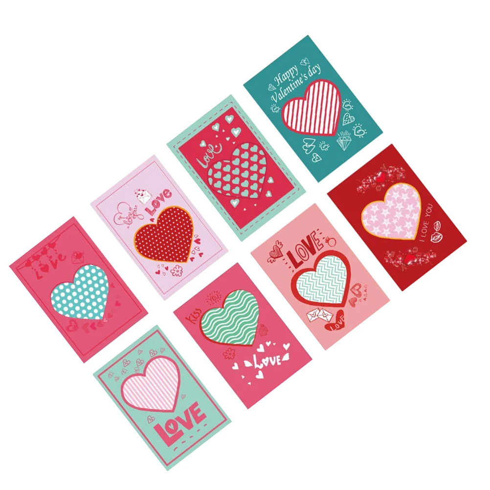 40 Sheets Heart Shaped Greeting Cards Eco Friendly Paper Ideal Valentine Day Anniversary Valentine'S Day Card Party Gifts
40 Sheets Heart Shaped Greeting Cards Eco Friendly Paper Ideal Valentine Day Anniversary Valentine'S Day Card Party Gifts