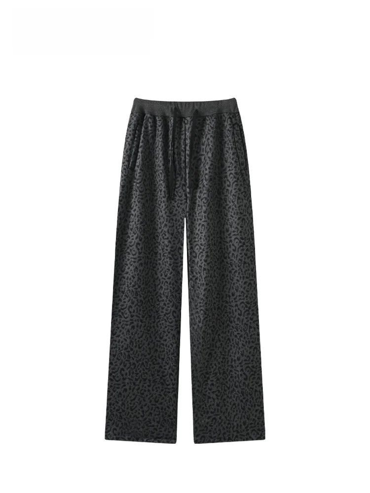 High Waist Thiened Fce Wide Leg Pants Women's plus Size Spring New Sle Retro Slimming Trousers Casual Cotton Pants
High Waist Thiened Fce Wide Leg Pants Women's plus Size Spring New Sle Retro Slimming Trousers Casual Cotton Pants