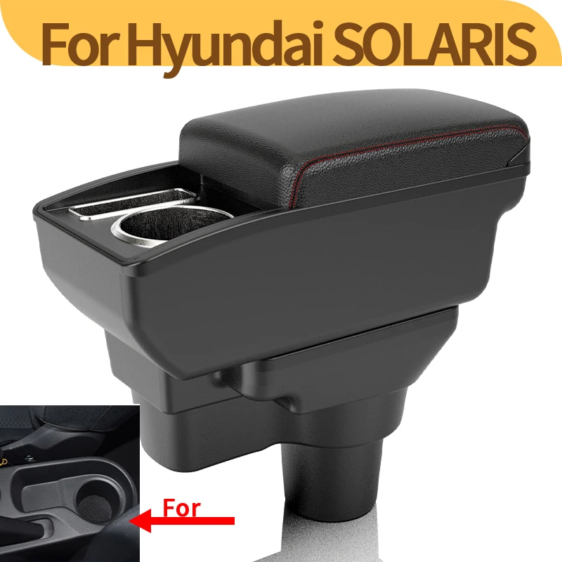 Для Hyundai Solaris 2 Accent Verna: Подлокотник-бокс 2017-2022, модифицированный многофункциональный органайзер для центральной консоли автомобиля, аксессуары для авто
Для Hyundai Solaris 2 Accent Verna: Подлокотник-бокс 2017-2022, модифицированный многофункциональный органайзер для центральной консоли автомобиля, аксессуары для авто