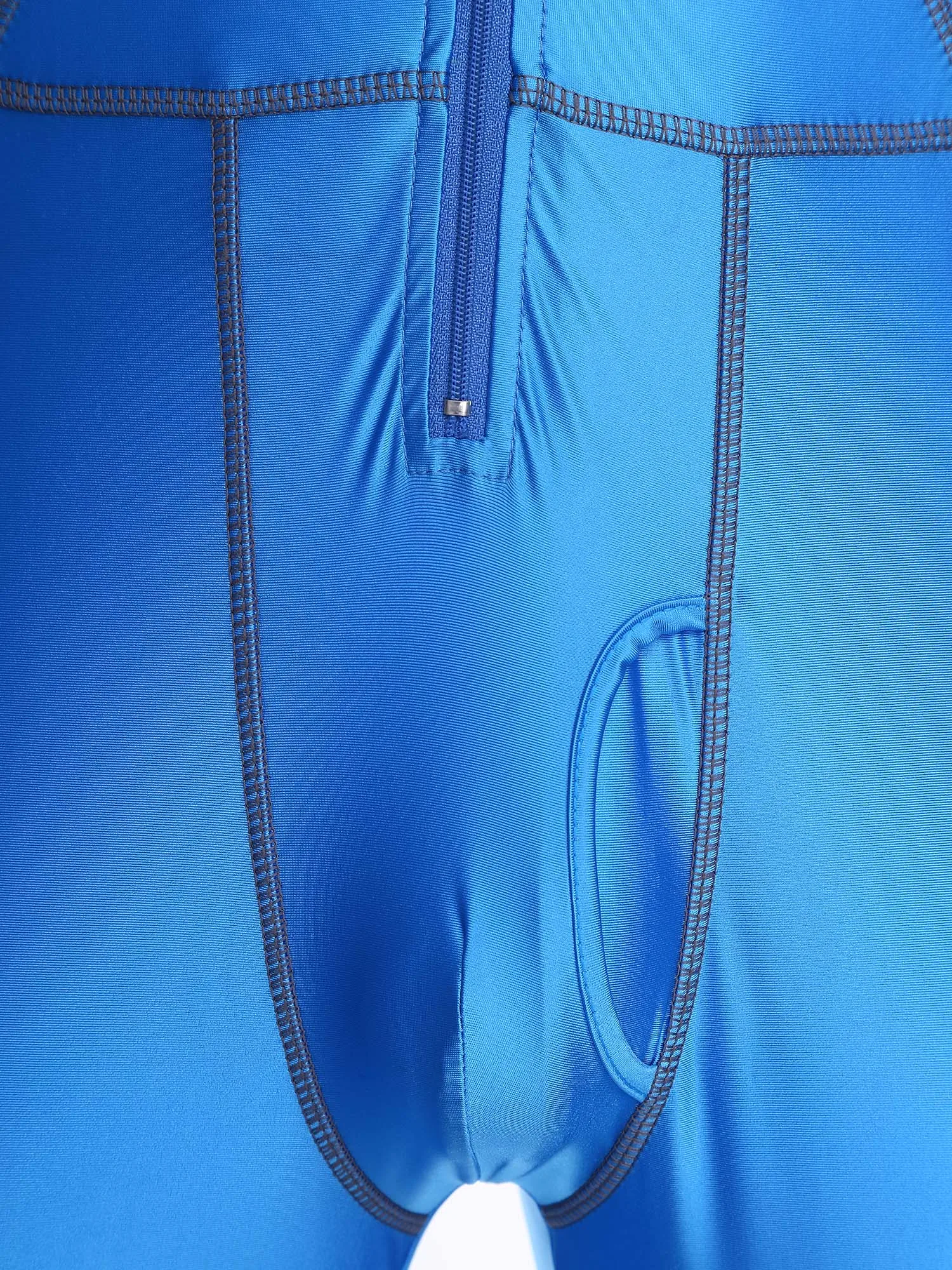 Men Glossy Outer Flat Seams Full Jumpsuit Long Sleeve Front Zipper Long Pants Compression Slim Rompers for Swimming Yoga Workout
Men Glossy Outer Flat Seams Full Jumpsuit Long Sleeve Front Zipper Long Pants Compression Slim Rompers for Swimming Yoga Workout