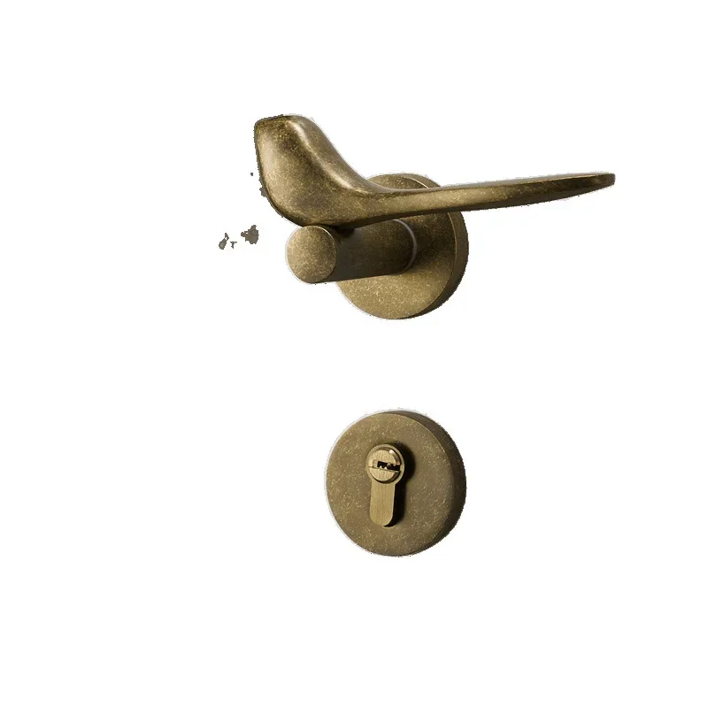 Golden Bird Door Lock Indoor Bedroom Household Handle Split Magnetic Silent Wooden Door Lock
Golden Bird Door Lock Indoor Bedroom Household Handle Split Magnetic Silent Wooden Door Lock