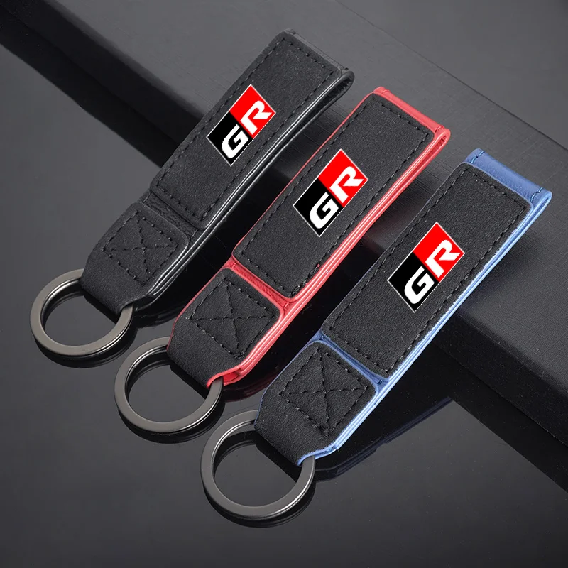 Leather Car Styling Emblem Key Chains Rings Pendant Buckle Keychain For Toyota GR Auto Anti-lost Decoration Keyring Accessories
Leather Car Styling Emblem Key Chains Rings Pendant Buckle Keychain For Toyota GR Auto Anti-lost Decoration Keyring Accessories