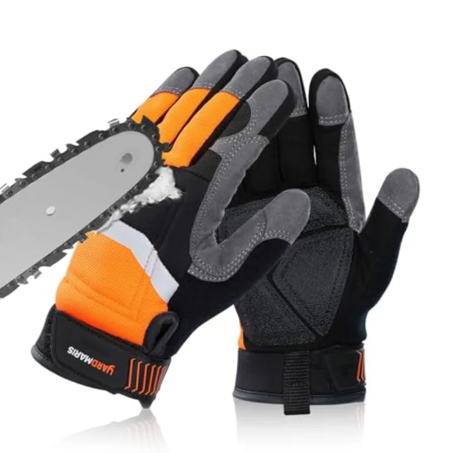 Chainsaw Gloves 12-Layer Chainsaw Protection on Left Hand Touchscreen Safety Logging Gloves Upgrade Microfiber
Chainsaw Gloves 12-Layer Chainsaw Protection on Left Hand Touchscreen Safety Logging Gloves Upgrade Microfiber