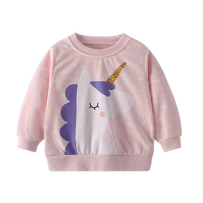 Jumping Meters 2-7T Unicorn Long Sleeve Girls Sweatshirts Fashion Autumn Winter Children's Clothes Cute Baby Tops
Jumping Meters 2-7T Unicorn Long Sleeve Girls Sweatshirts Fashion Autumn Winter Children's Clothes Cute Baby Tops