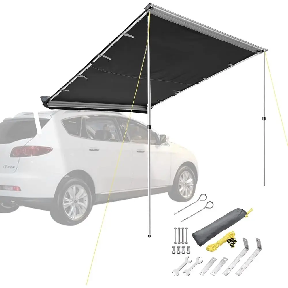 Vehicle Awning with Blackout Coating 6.6'x8.4' Retractable Car Side Roo Rack Overlanding Shade or SUV Truck Taiate Outdoor Campi
Vehicle Awning with Blackout Coating 6.6'x8.4' Retractable Car Side Roo Rack Overlanding Shade or SUV Truck Taiate Outdoor Campi