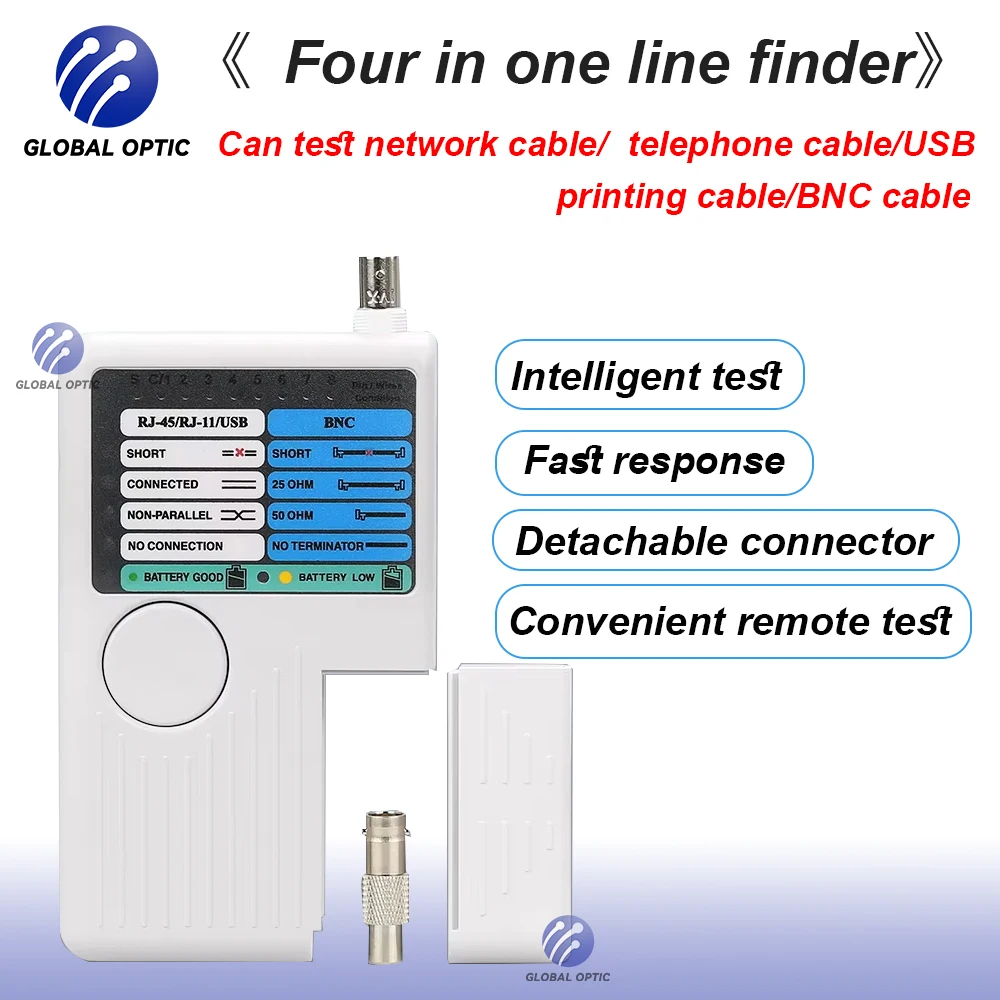 Новый пульт дистанционного управления RJ11 RJ45 USB BNC LAN, тестер сетевого кабеля для UTP STP LAN, трекер, детектор, инструмент высшего качества
Новый пульт дистанционного управления RJ11 RJ45 USB BNC LAN, тестер сетевого кабеля для UTP STP LAN, трекер, детектор, инструмент высшего качества