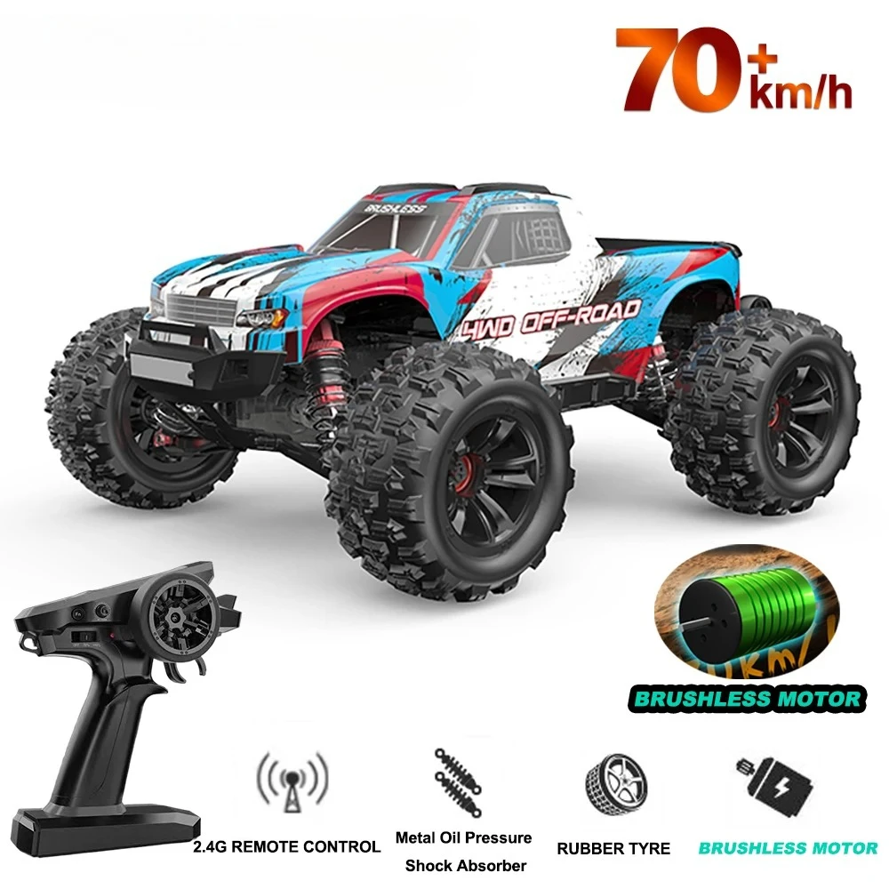 hot MJX 16209 16207 16208 16210 70KM/H 60KM/H 1/16 4WD Remote Control Cars RC Car Brushless Racing Car Off-Road Truck Toys
hot MJX 16209 16207 16208 16210 70KM/H 60KM/H 1/16 4WD Remote Control Cars RC Car Brushless Racing Car Off-Road Truck Toys