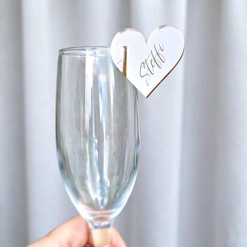 30/100PCS Heart Acrylic Name Tags for Drink, Custom Drink Tags Drink Toppers Drink Charms, Wedding Name Place Cards
30/100PCS Heart Acrylic Name Tags for Drink, Custom Drink Tags Drink Toppers Drink Charms, Wedding Name Place Cards
