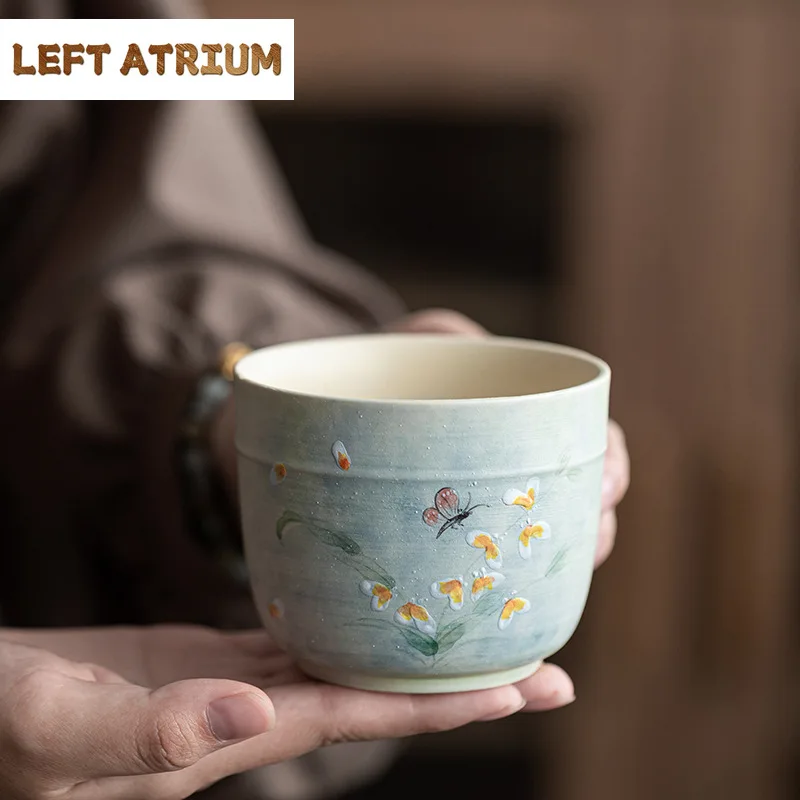 250ml Hand painted Butterfly Chinese Tea Wash Tea Basin Set Porcelain Light Green Wash Tea Ceremony Utensils Jianshui
250ml Hand painted Butterfly Chinese Tea Wash Tea Basin Set Porcelain Light Green Wash Tea Ceremony Utensils Jianshui