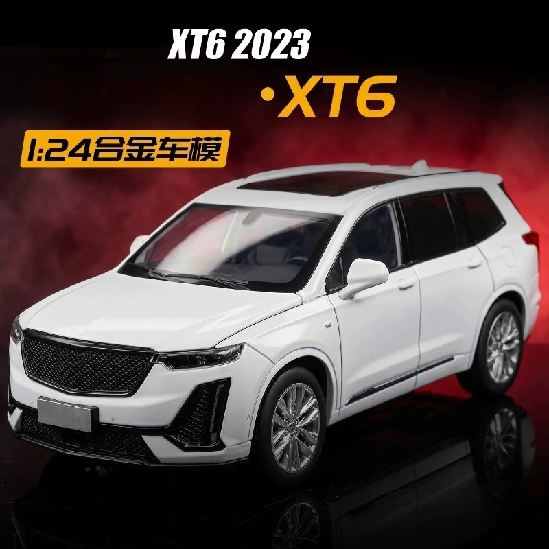1:24 XT6 2023 SUV Alloy Car Model Diecast Metal Toy Vehicles Car Model Simulation Sound and Light Kids Gift
1:24 XT6 2023 SUV Alloy Car Model Diecast Metal Toy Vehicles Car Model Simulation Sound and Light Kids Gift