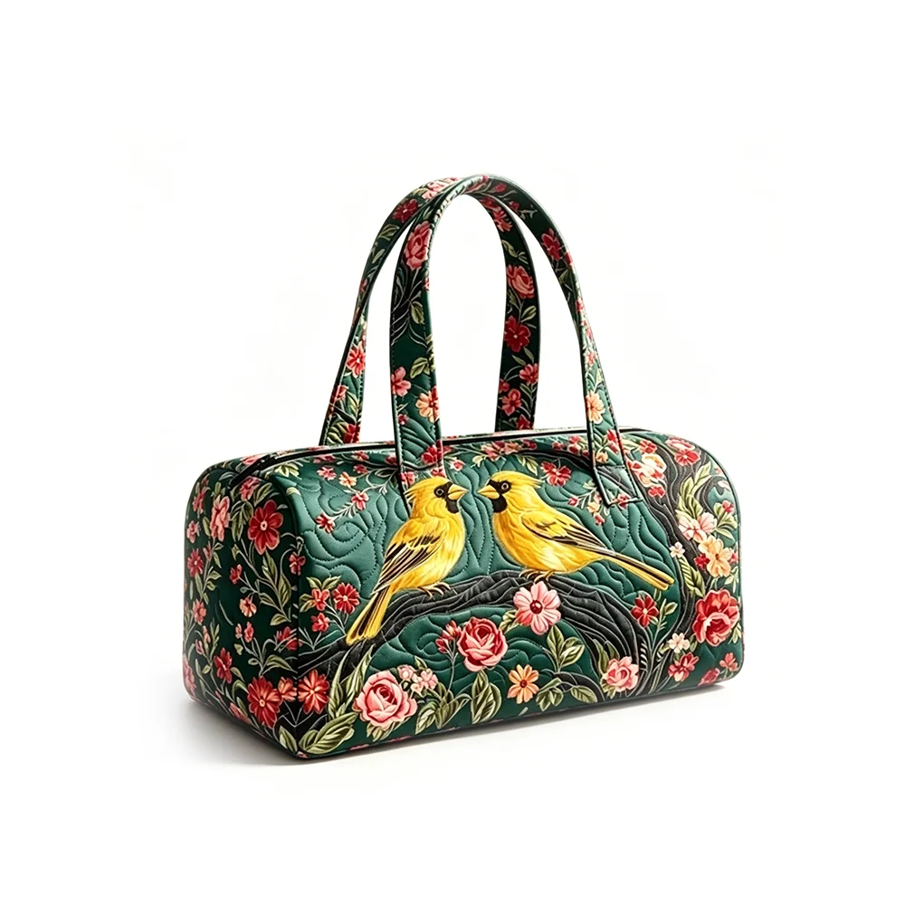 Vintage Bird Duffel Bag Goldfinch Floral Print Overnight Classic Art Style Travel Weekender Lightweight Gym Carry On Luggage
Vintage Bird Duffel Bag Goldfinch Floral Print Overnight Classic Art Style Travel Weekender Lightweight Gym Carry On Luggage