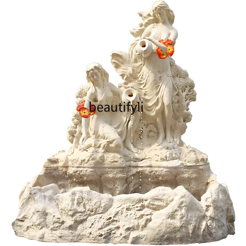 Large European-Style Fountain Landscape Lucky Fish Pond Garden Hotel Floor Sculpture Decoration
Large European-Style Fountain Landscape Lucky Fish Pond Garden Hotel Floor Sculpture Decoration
