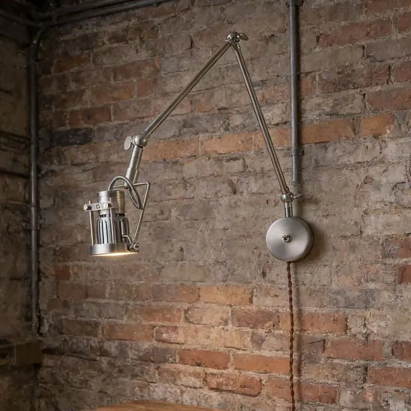 Iron Wall Lamp Industrial Style Retro Rocker Arm Wall Light Restaurant Bedroom Study Lighting Lamps Adjustable Home Mood Lights
Iron Wall Lamp Industrial Style Retro Rocker Arm Wall Light Restaurant Bedroom Study Lighting Lamps Adjustable Home Mood Lights
