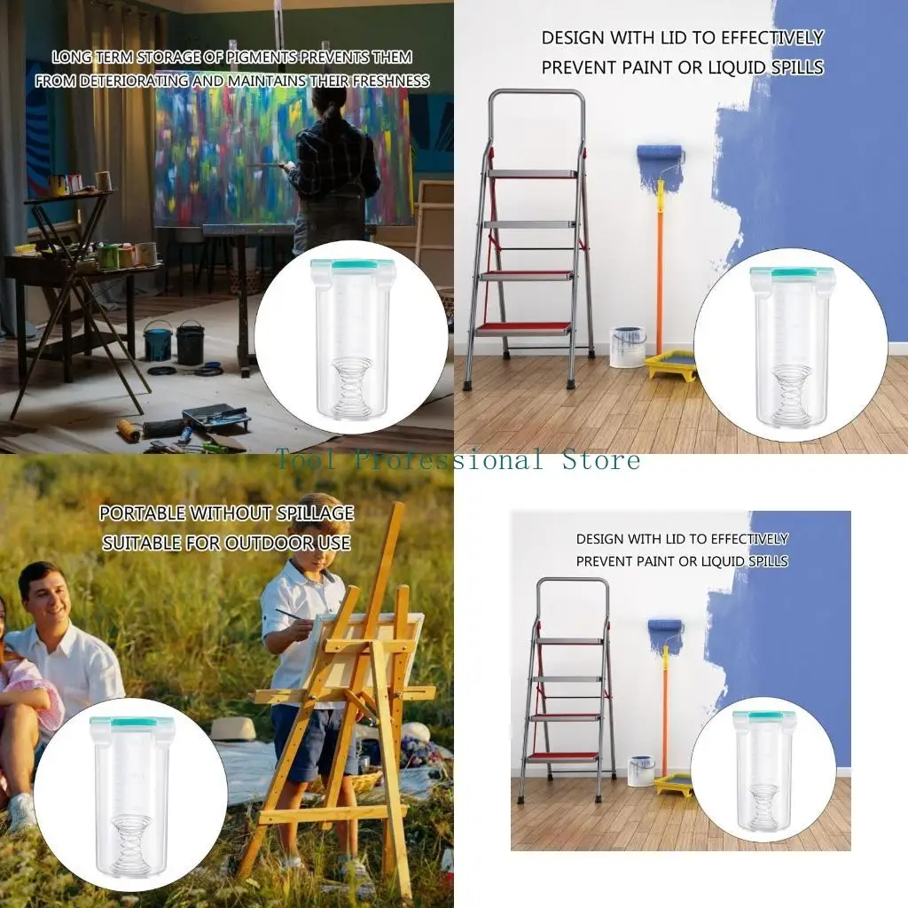 57qf не разливать краску набор контейнеров безопасные для оболочки чашки краски с крышкой контейнер для хранения краски
57qf не разливать краску набор контейнеров безопасные для оболочки чашки краски с крышкой контейнер для хранения краски