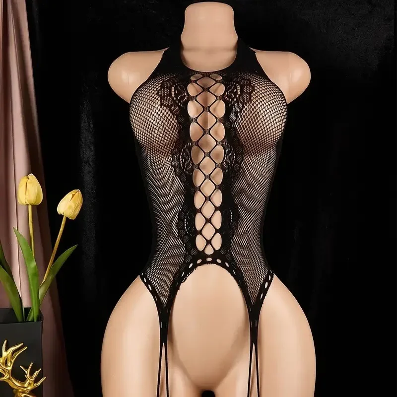 Sexy Lingerie Body Stocking, Neckline Mesh Jumpsuit, Womens Sexy Lingerie,Sexy jumpsuit/tights 
Sexy Lingerie Body Stocking, Neckline Mesh Jumpsuit, Womens Sexy Lingerie,Sexy jumpsuit/tights