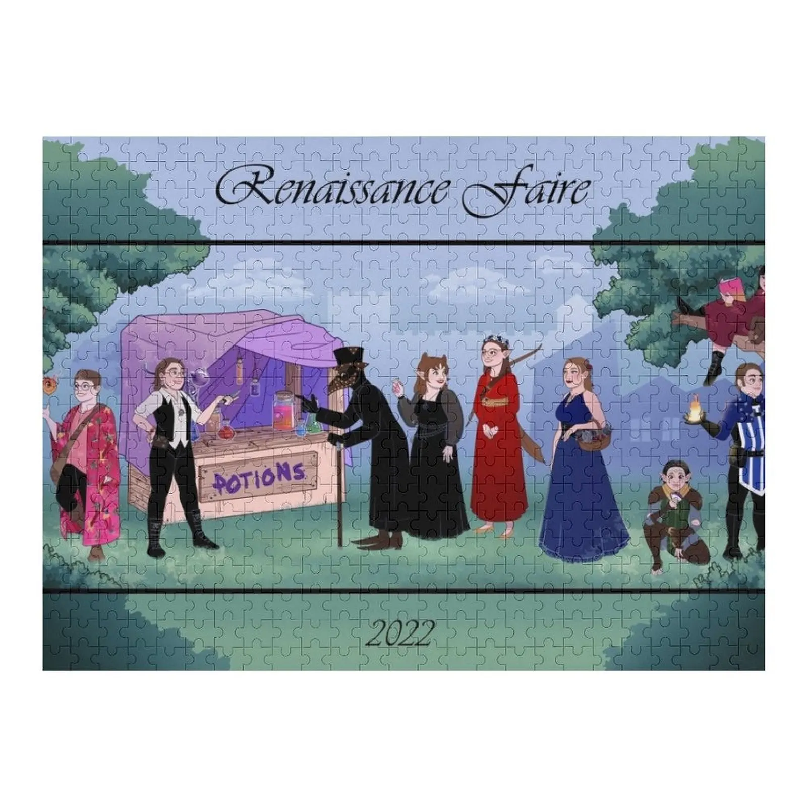 Renaissance Faire: Round 2! Jigsaw Puzzle Personalised Toys Personalized Gift Ideas Custom Child Puzzle
Renaissance Faire: Round 2! Jigsaw Puzzle Personalised Toys Personalized Gift Ideas Custom Child Puzzle