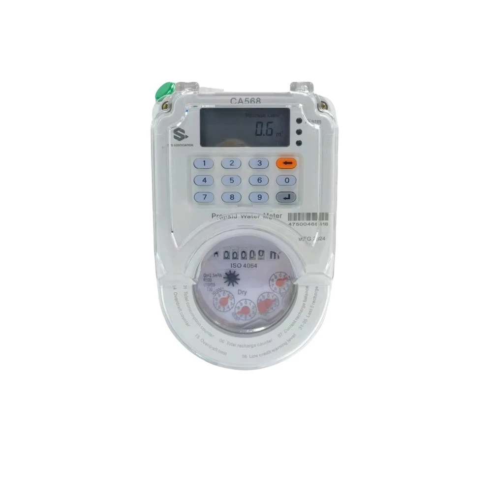 R100 Class B Plastic Body STS Prepayment Water Meter
R100 Class B Plastic Body STS Prepayment Water Meter