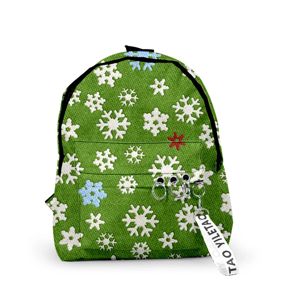 Harajuku Christmas Notebook Backpacks Boys/Girls pupil School Bags 3D Print Keychains Oxford Waterproof Cute Small Backpacks
Harajuku Christmas Notebook Backpacks Boys/Girls pupil School Bags 3D Print Keychains Oxford Waterproof Cute Small Backpacks