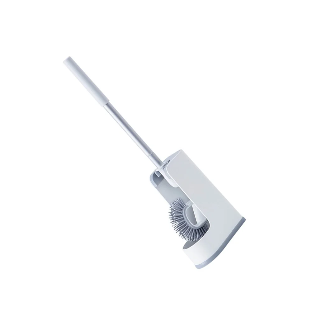 1 set Silicone Toilet Brush Set Non-slip Comfortable Grip White Color ABS TPR Aluminum Rod Hygienic Detachable Base Easy
1 set Silicone Toilet Brush Set Non-slip Comfortable Grip White Color ABS TPR Aluminum Rod Hygienic Detachable Base Easy