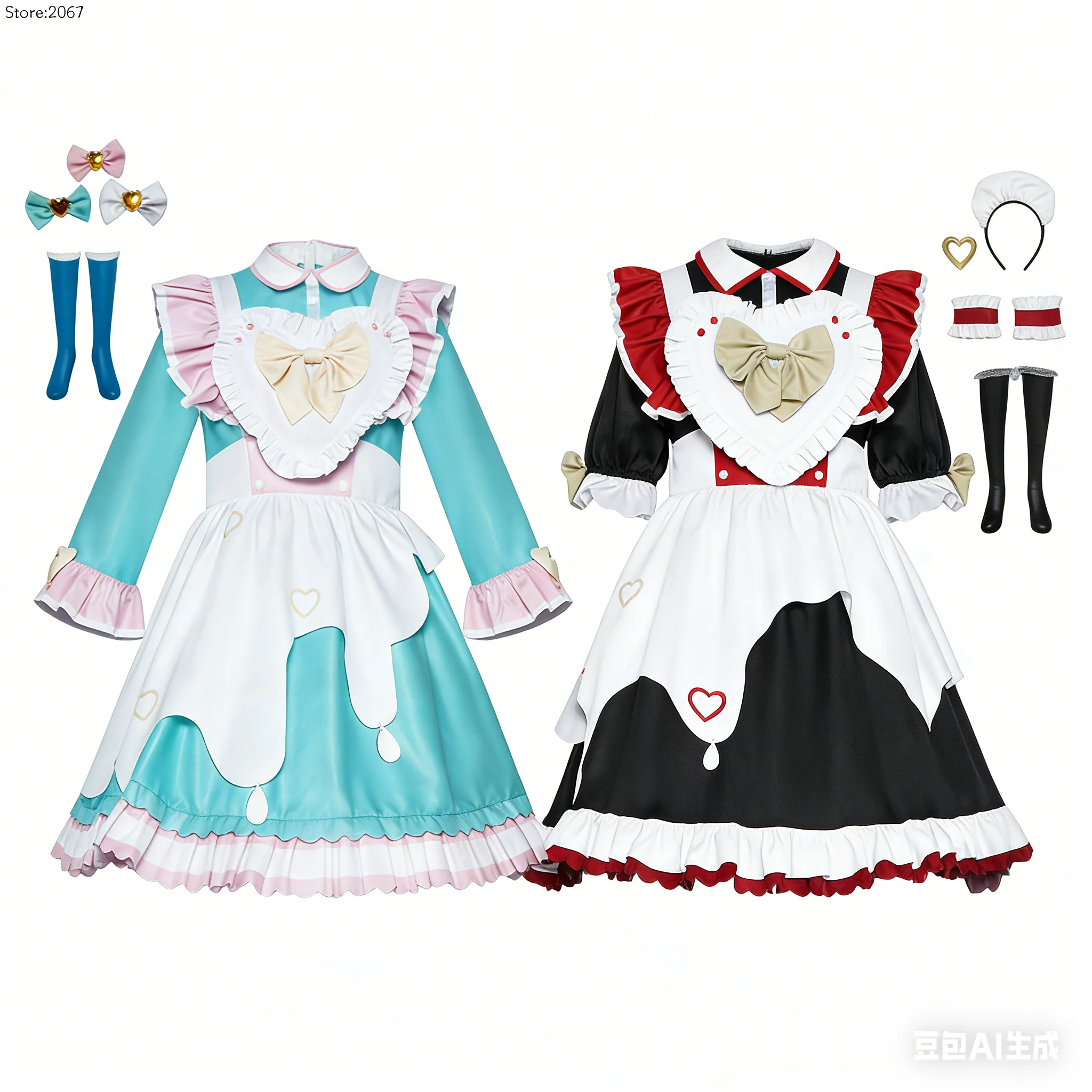 Anime Game GIRL OVERDOSE Cosplay KAngel Rain Character Maid Costume Outfits Cosplay Costume Comic Con Dress Hallowmas Party Sets
Anime Game GIRL OVERDOSE Cosplay KAngel Rain Character Maid Costume Outfits Cosplay Costume Comic Con Dress Hallowmas Party Sets