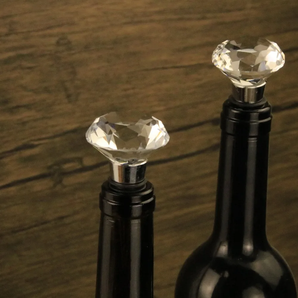 2PCS Elegant Zinc Alloy Diamond Wine Stopper Reusable Conical Wine Bottle Cork Decorative Wine Bottle Sealed Plug Party
2PCS Elegant Zinc Alloy Diamond Wine Stopper Reusable Conical Wine Bottle Cork Decorative Wine Bottle Sealed Plug Party