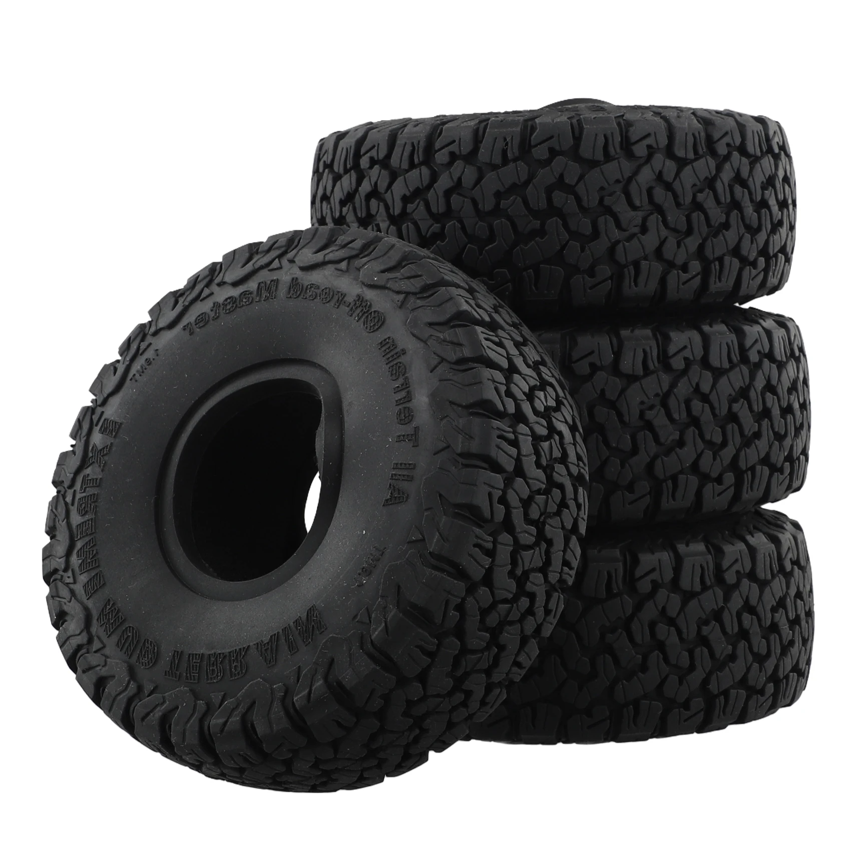 ABJL-4Pcs 115X44mm Soft Rubber Tyre 1.9Inch Wheel Rock Terrain Tire For 1/10 RC Crawler Car TRX-4 Axial SCX10 90046
ABJL-4Pcs 115X44mm Soft Rubber Tyre 1.9Inch Wheel Rock Terrain Tire For 1/10 RC Crawler Car TRX-4 Axial SCX10 90046