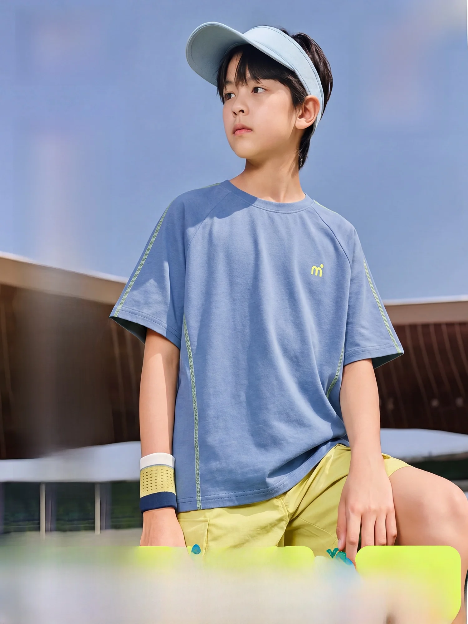 Quick Dry Children's T-Shirt Boys' Short Sleeve Sportswear Outdoor Summer Casual Polyester Fiber A-Class Safety Blue Wind Series
Quick Dry Children's T-Shirt Boys' Short Sleeve Sportswear Outdoor Summer Casual Polyester Fiber A-Class Safety Blue Wind Series